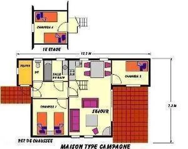 Holiday home Vakantiepark Chateau Cazaleres Daumazan-sur-Arize